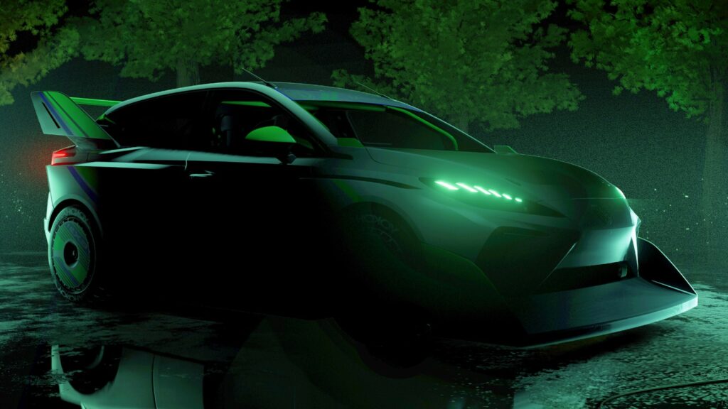  MG Teases EX4 Electric Concept Sending Strong Group B Rally Car Vibes