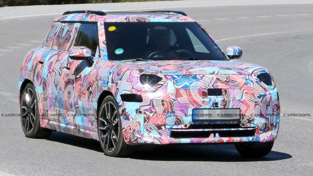  2025 Mini Aceman EV Spied Showing New Details