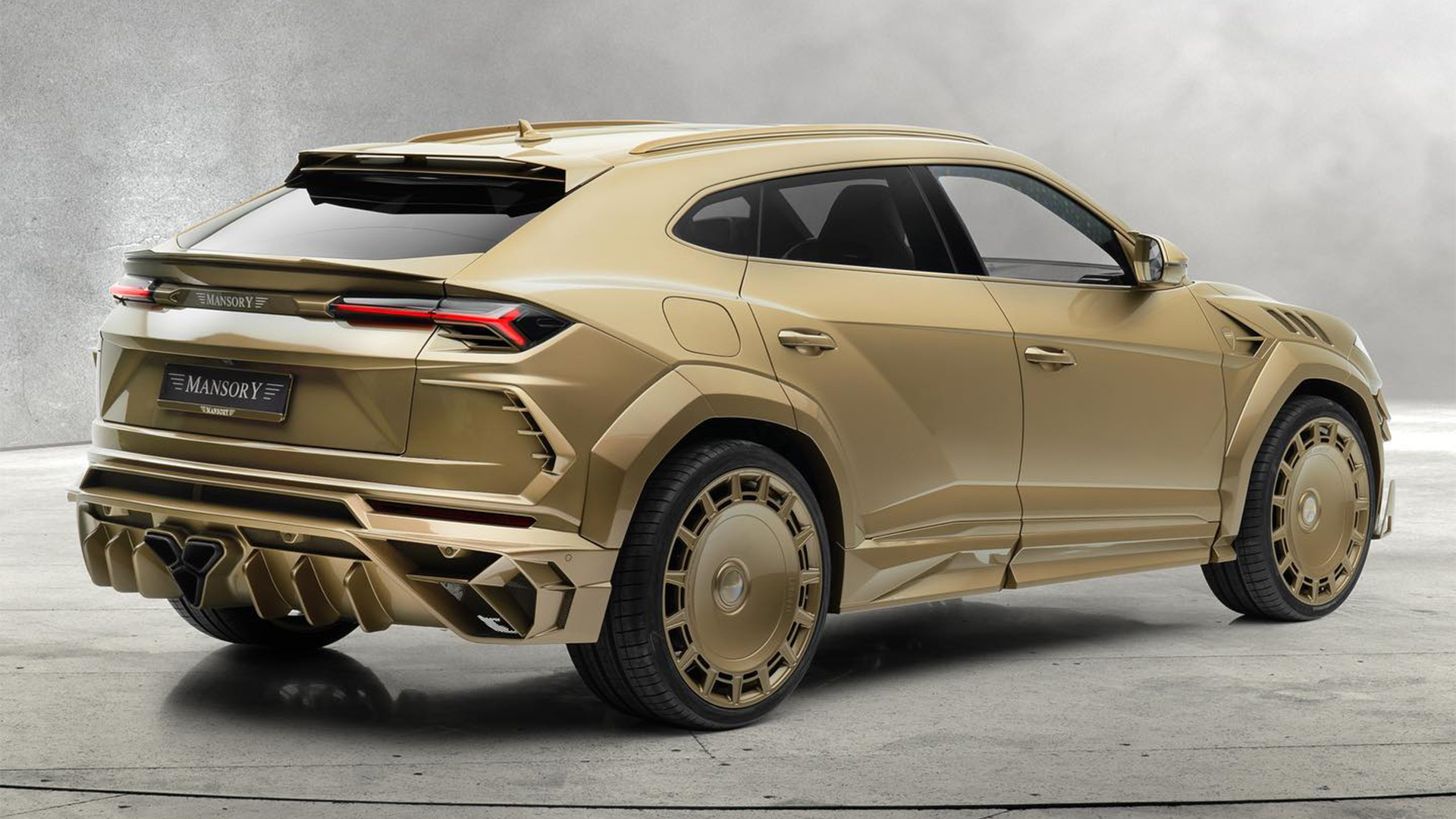 SUVs Don't Get Crazier Than An All-Gold Lamborghini Urus With 900 HP