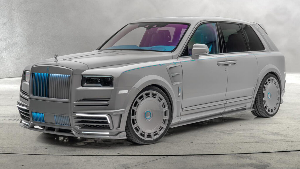  Does Nardo Grey Suit A Rolls-Royce Overhauled By Mansory?
