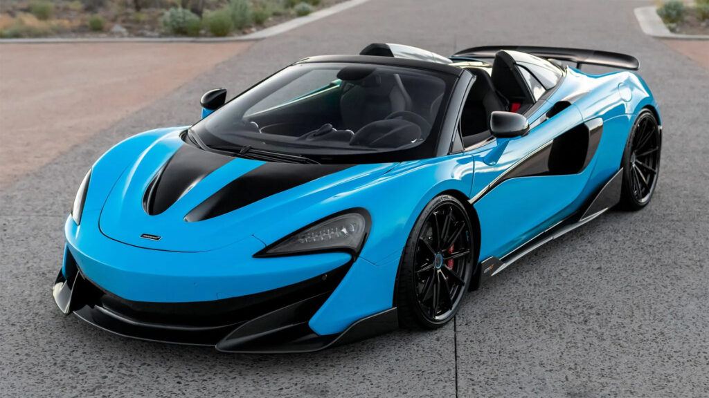  Would You Hit This Customized McLaren 600LT Spider?