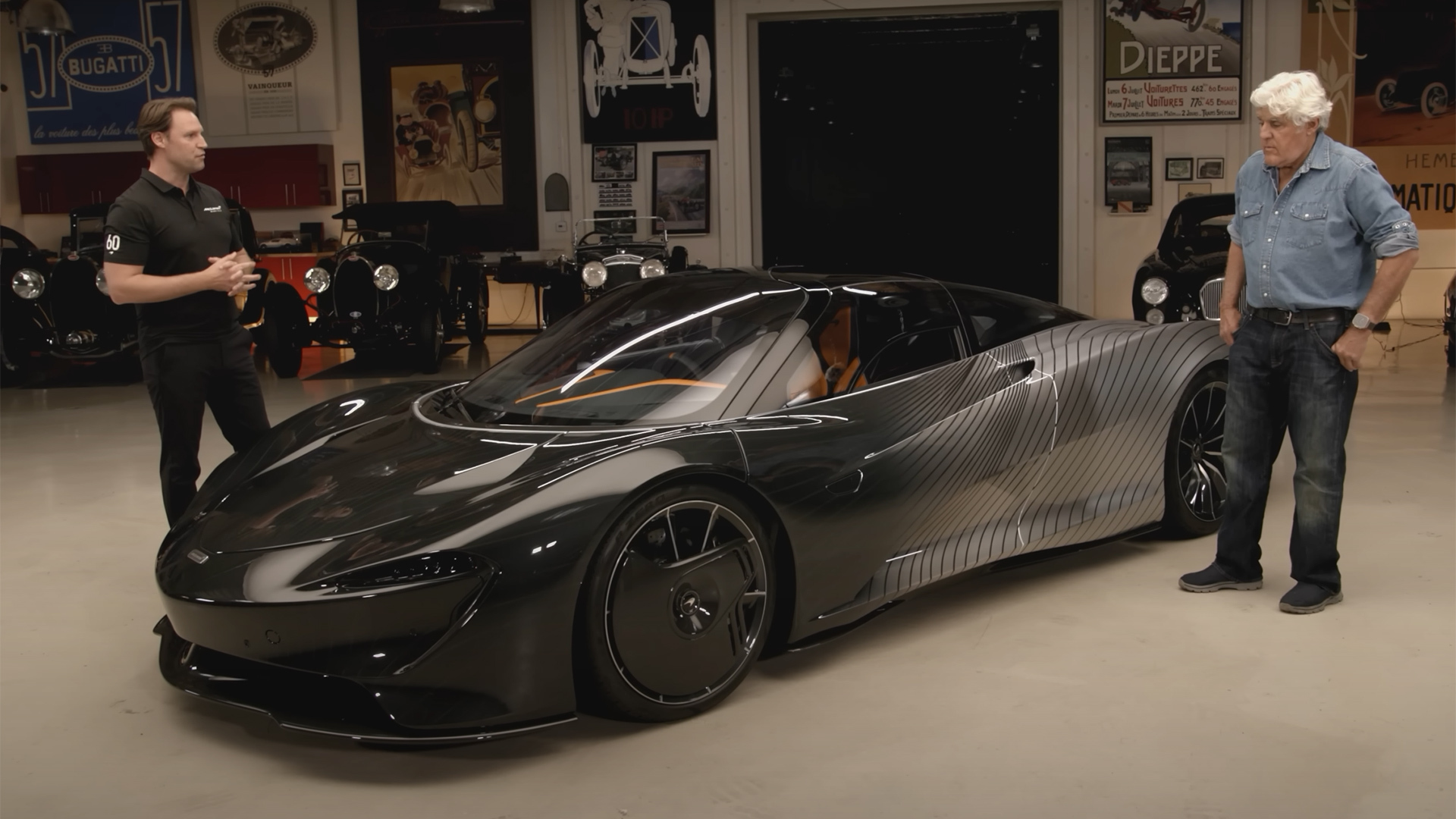 Jay Leno Drives A McLaren Speedtail Unlike Any Other Auto Recent
