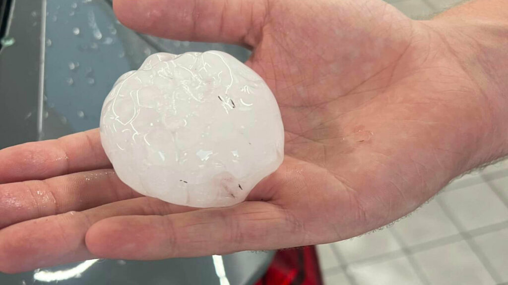  Michigan Dealerships Lose Nearly Their Entire Inventory Due To Baseball-Sized Hail