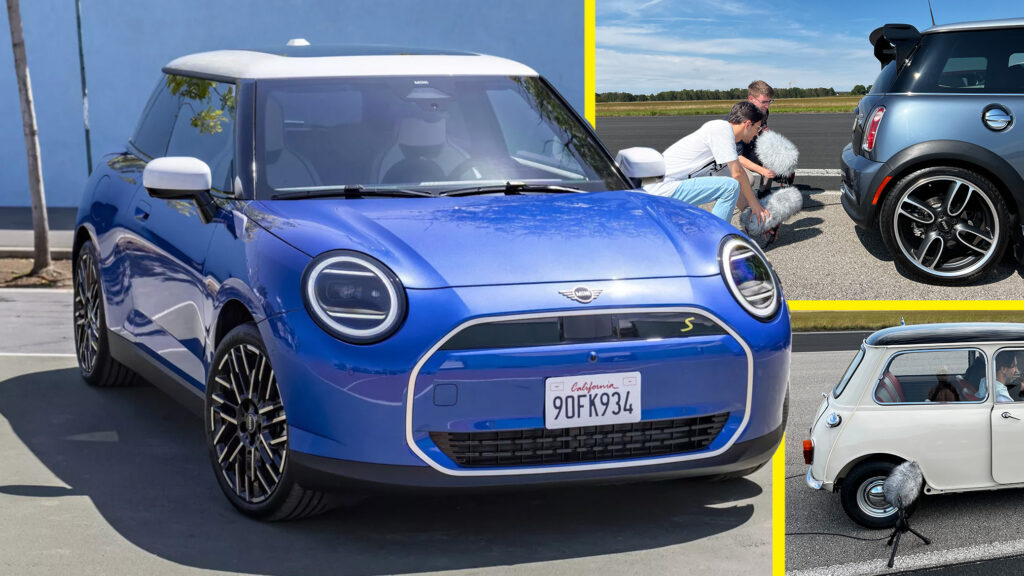  2024 Mini Cooper EV Emits Sounds Sampled From The Greatest ICE Minis