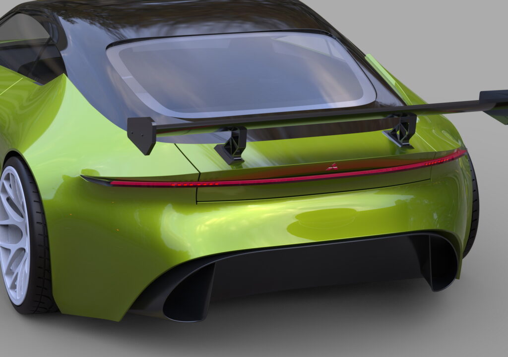  Mitsubishi Eclipse Returns From The Dead As An Independent Design Study