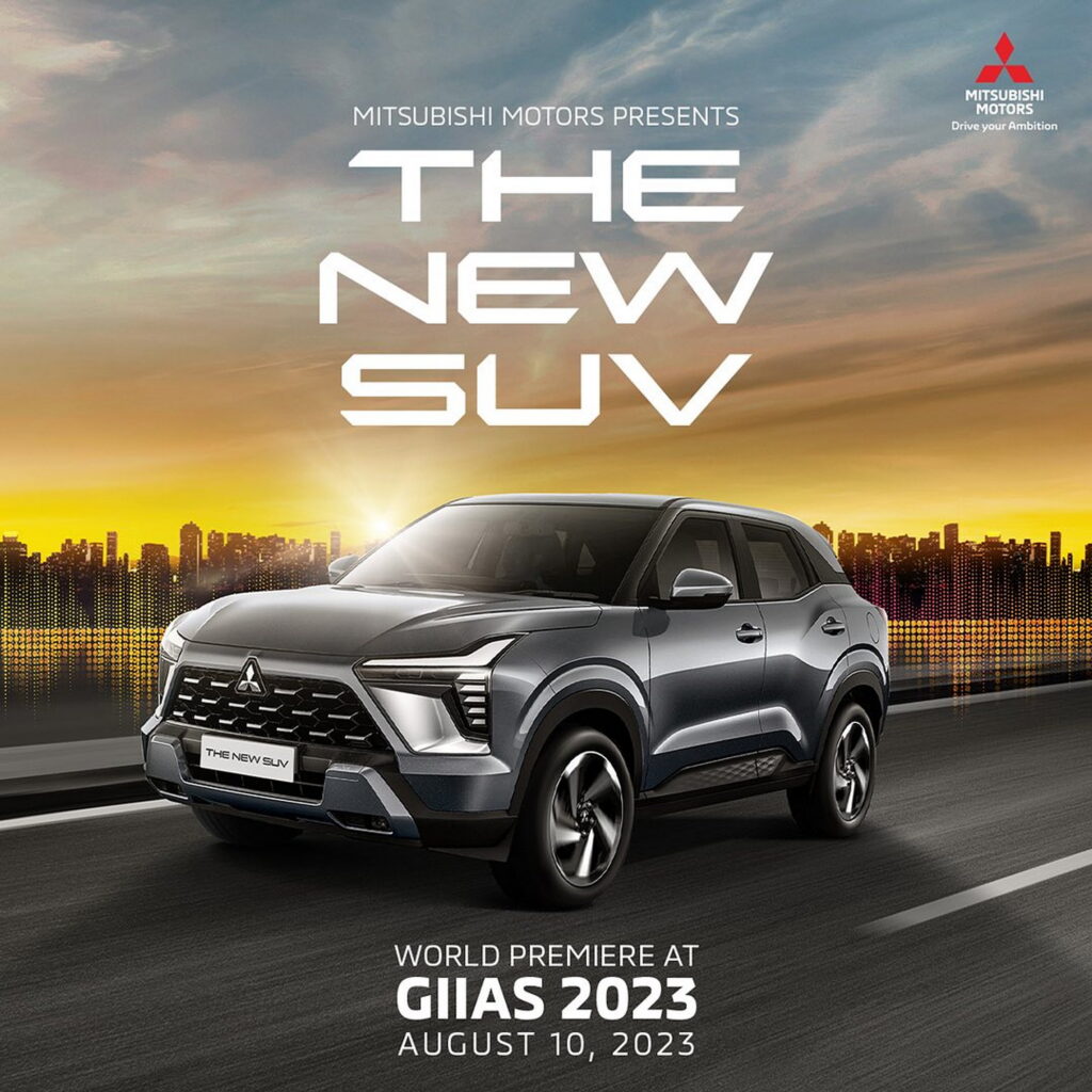 New Mitsubishi SUV Previewed In Indonesia, Debuts On August 10 | Carscoops