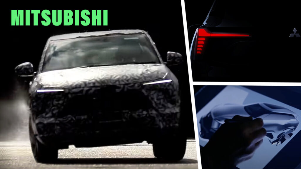  Mitsubishi Teases Compact SUV, Production Version Of XFC Concept
