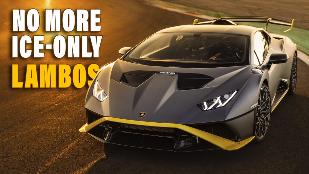  You Can’t Buy A Lamborghini With Pure ICE Anymore As They’re All Sold Out