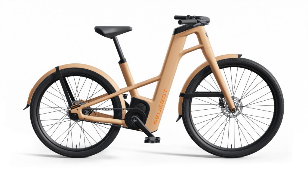  Peugeot’s New E-Bike Can Transport Up To 3 Children Or Heavy Cargo At The Front