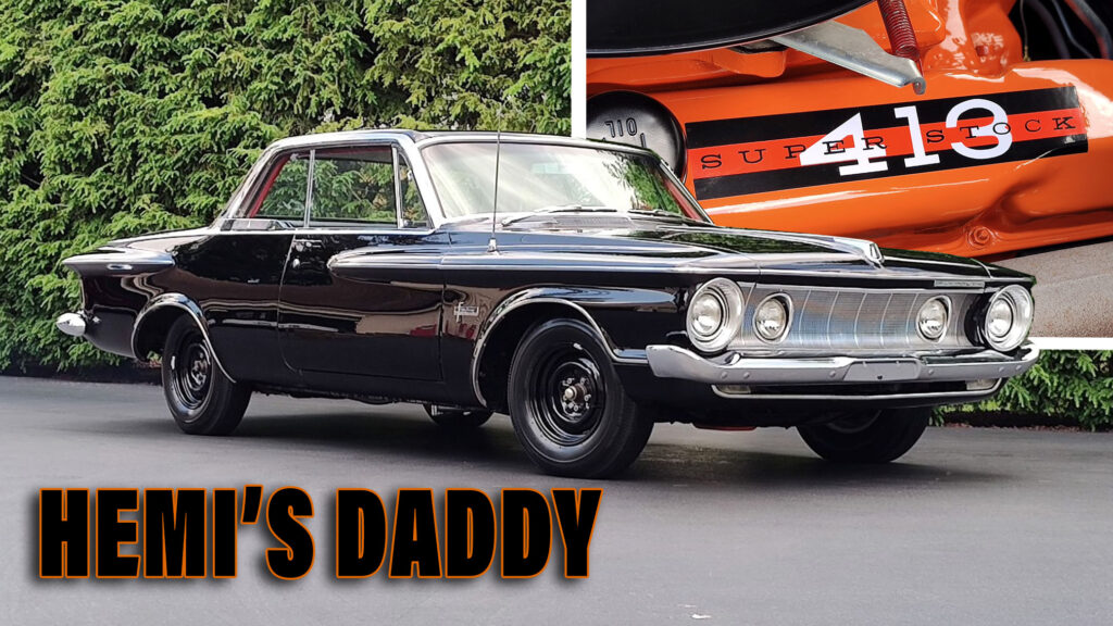  1962 Plymouth Fury Max Wedge Is Somehow Both Sick And Fugly