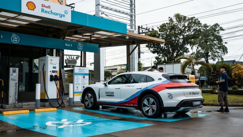  Porsche Taycan Cross Turismo Covers Almost 1,200 Miles From Thailand To Singapore In 29 Hours