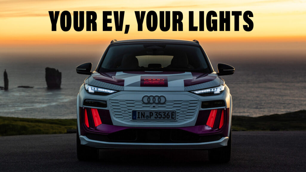  2025 Audi Q6 E-tron Will Let You Pick An LED Light Signature