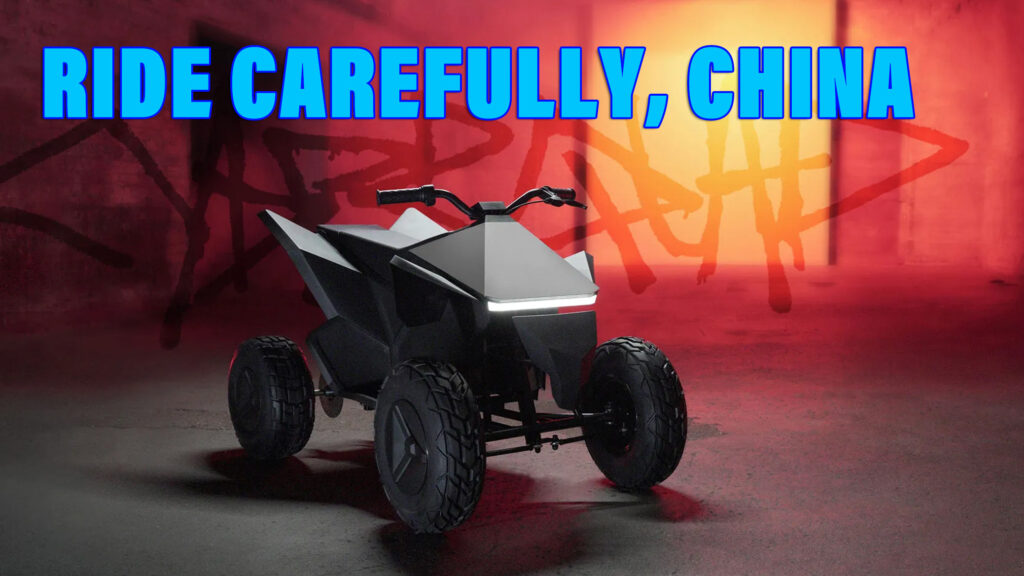  $1,671 Cyberquad That Was Banned In U.S. Is China’s New Entry-Level Tesla