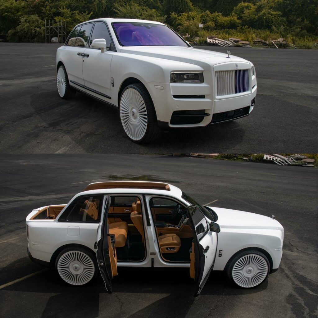 Lil Uzi Vert's Rolls-Royce Cullinan Makes Its Best Impression Of A Mercedes Landaulet | Carscoops