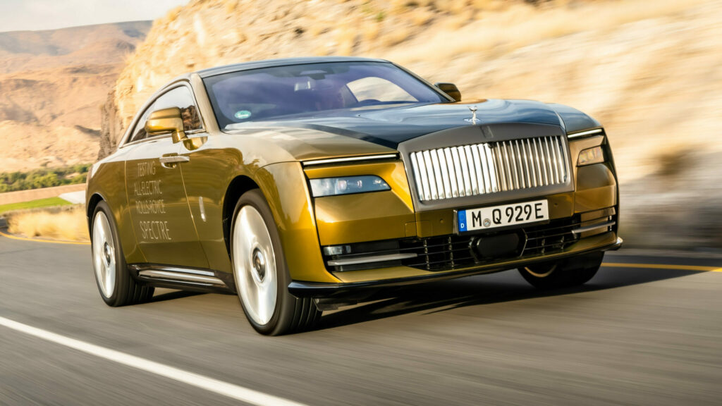 Rolls-Royce To Blacklist Customers Flipping Spectre EV For Profit
