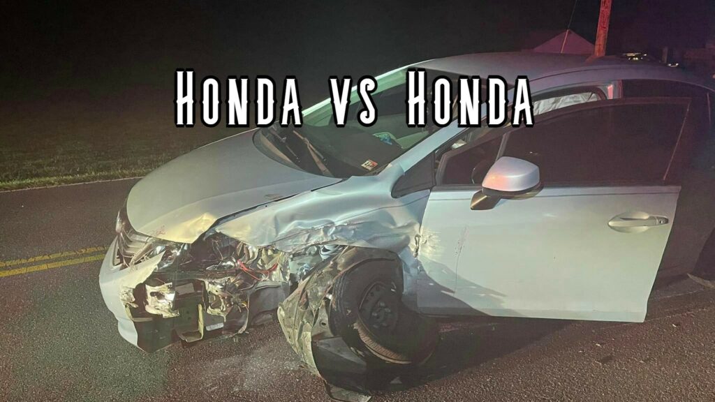  Two Honda Civic Drivers Allegedly Under The Influence Crash Into Each Other