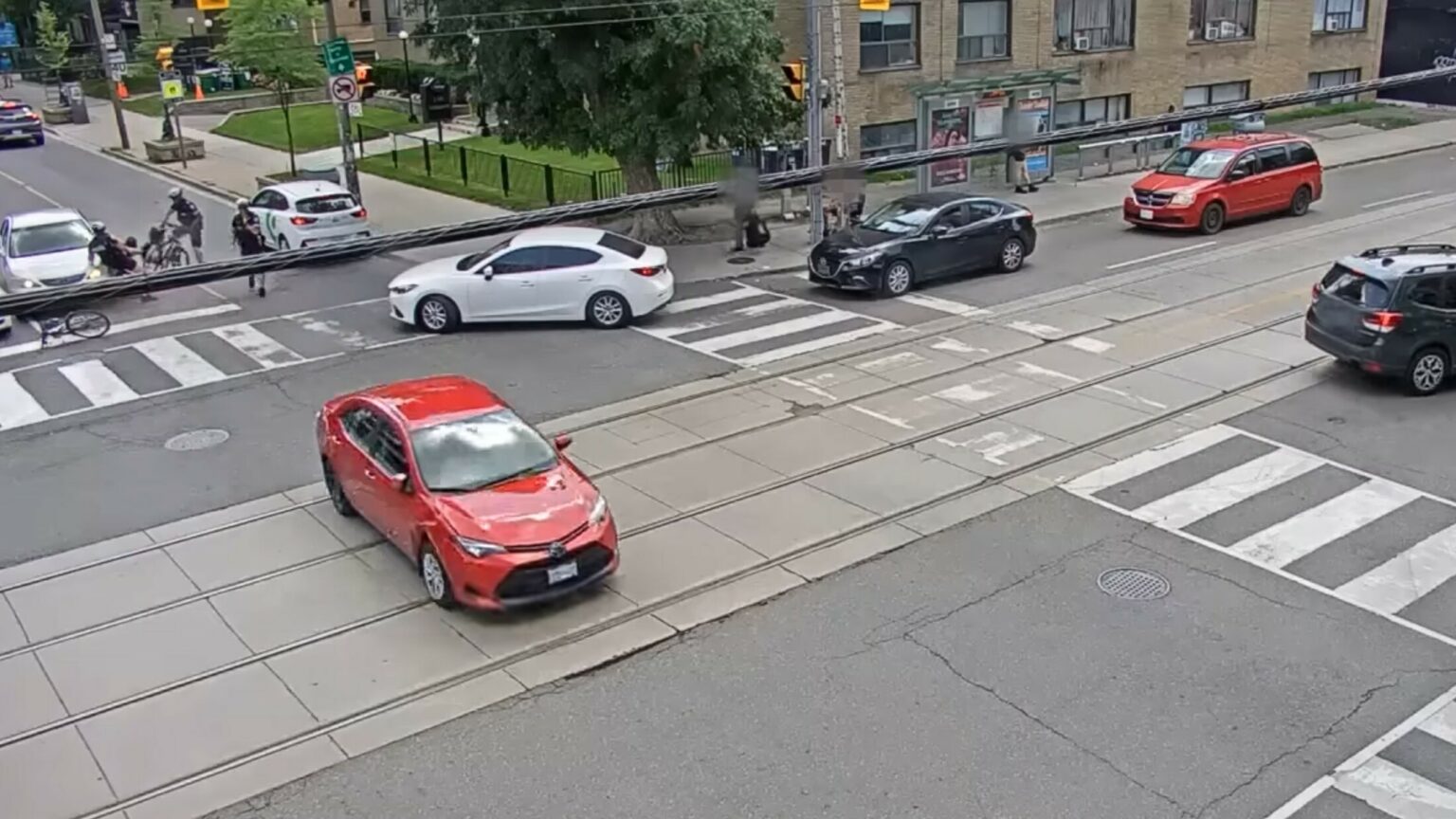 Teens In Stolen Toyota Corolla Strike And Injure A Bike Cop In Toronto ...