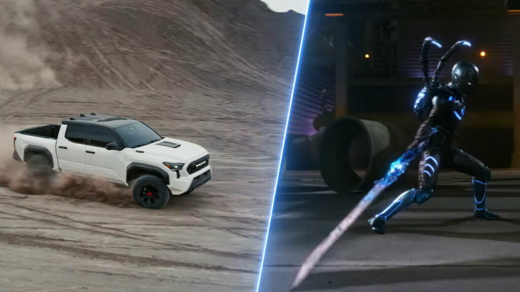  2024 Toyota Tacoma To Star In Blue Beetle Alongside Classic ‘Taco’ Truck