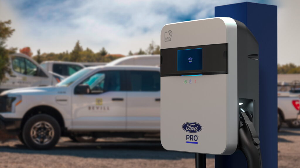  Ford Pro Introduces New And Improved Chargers For Fleet Customers
