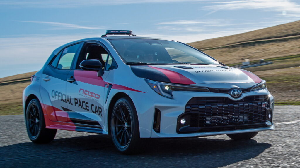  Toyota GR Corolla Will Once Again Act As NASA Championships Pace Car In September