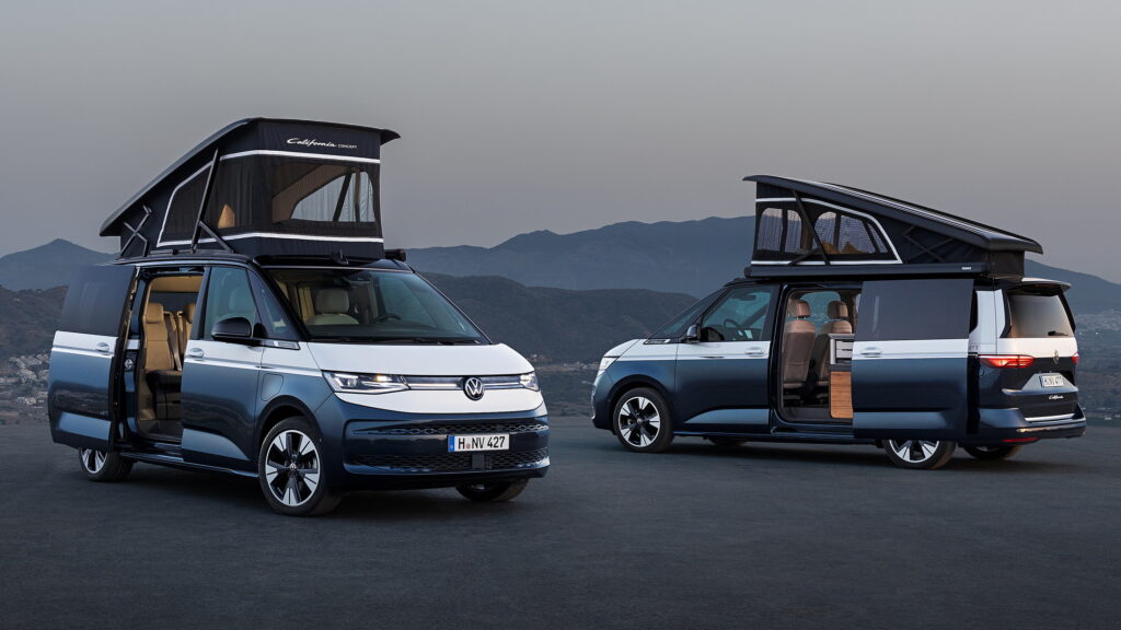  Volkswagen Unveils All-New PHEV California Concept With More Batteries And Doors Than Ever