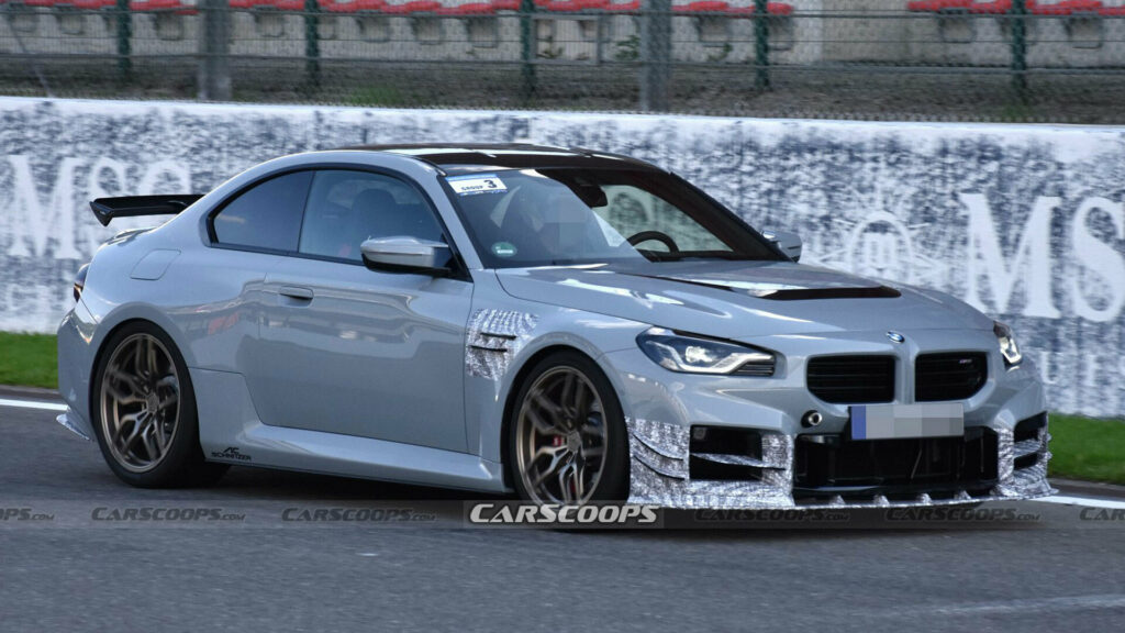  BMW M2-Based AC Schnitzer ACS2 Sport Spied Looking At Home On The Track