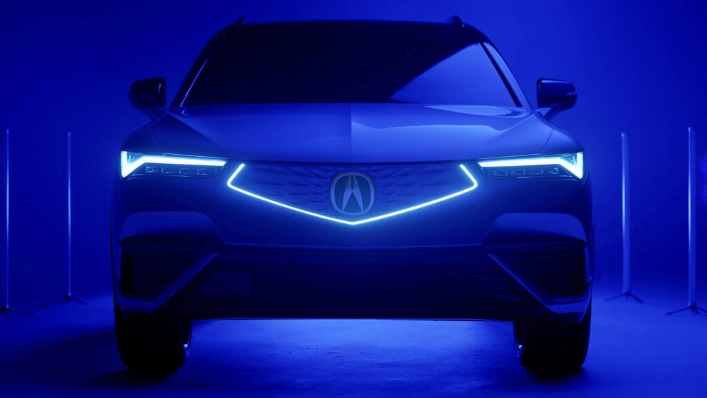  2024 Acura ZDX Shows Its Face, Will Debut On August 17