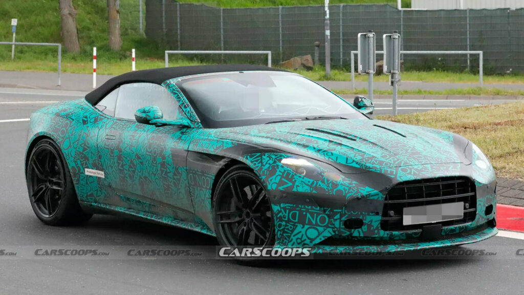  New Aston Martin Debuts On August 18, Might Be The DB12 Volante