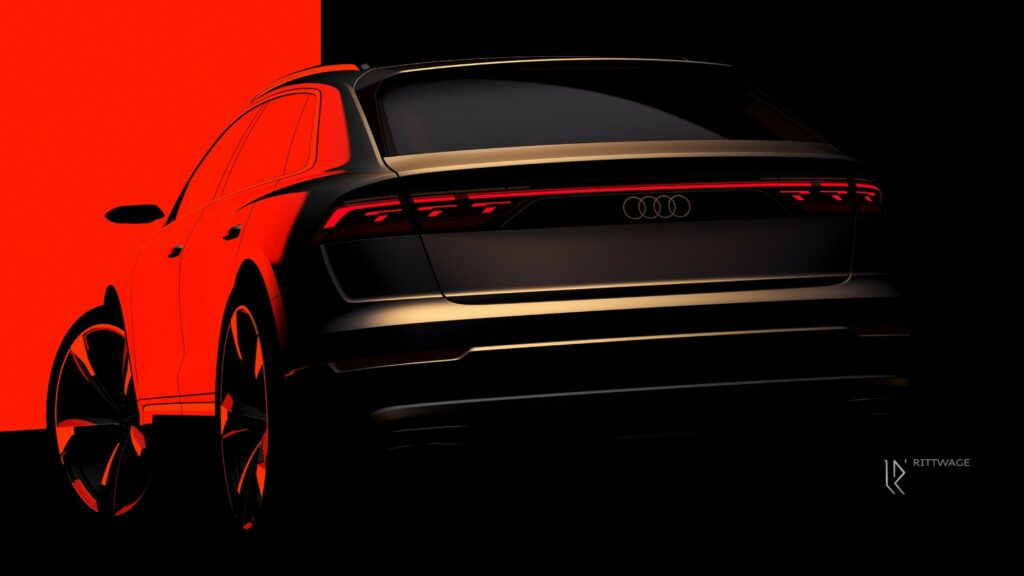  2024 Audi Q8 Facelift Teases Mild Visual Tweaks, Will Debut On September 5