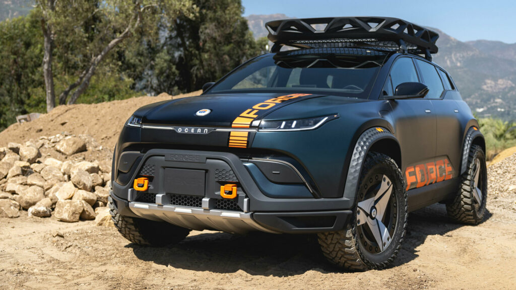  Fisker Force E Package Aims To Turn The Ocean Into An Eco-Friendly Off-Roader