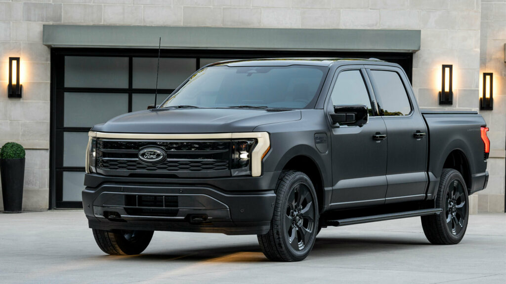  Ford F-150 Lightning Plugs Into The Tired Blackout Trend
