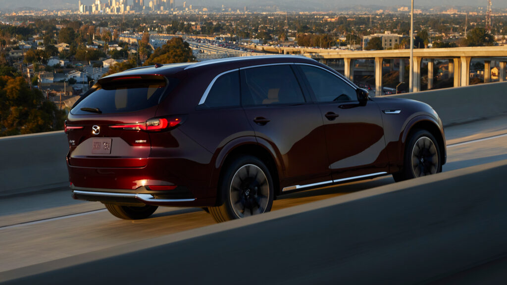  The Mazda CX-90 Could Make A Reversing Sound When Going Forward