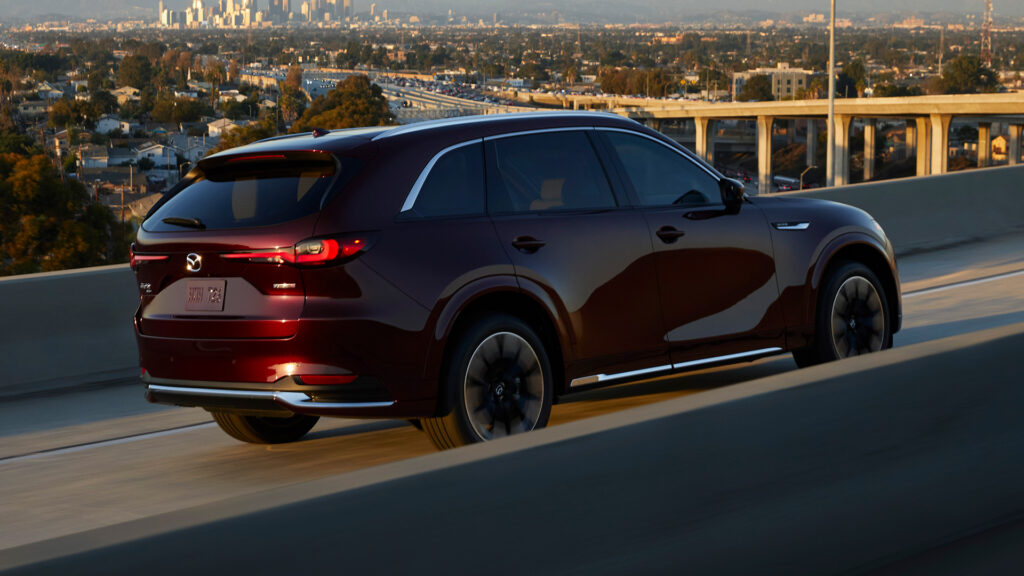 The Mazda CX-90 Could Make A Reversing Sound When Going Forward