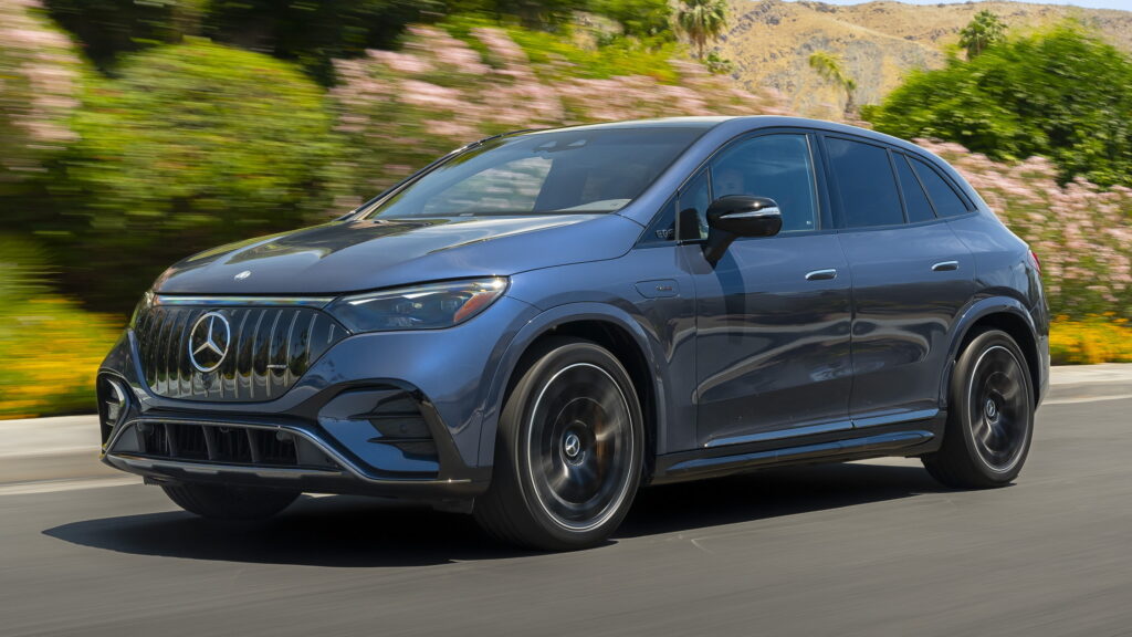  677 HP Mercedes-AMG EQE Electric SUV Starts From $110,000