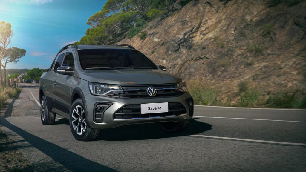 2024 Volkswagen Saveiro Ute Rolls Out With Five-Speed Manual