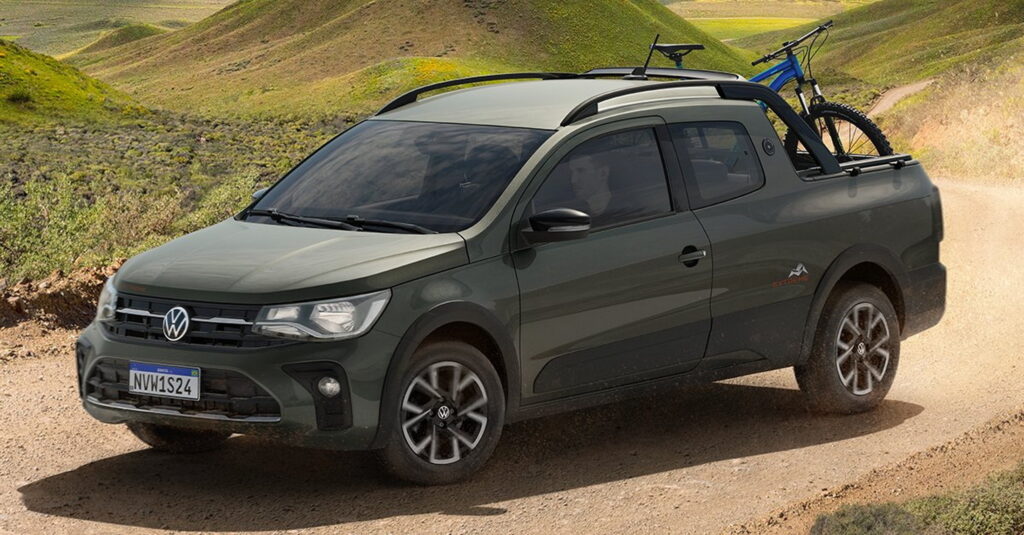 2014 Volkswagen Saveiro Cross Is a Funky Brazilian Pickup [Video] -  autoevolution