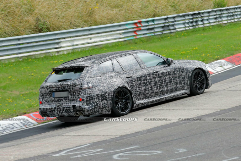 2025 BMW M5 Touring Hits The Track As It Prepares To Hunt High ...