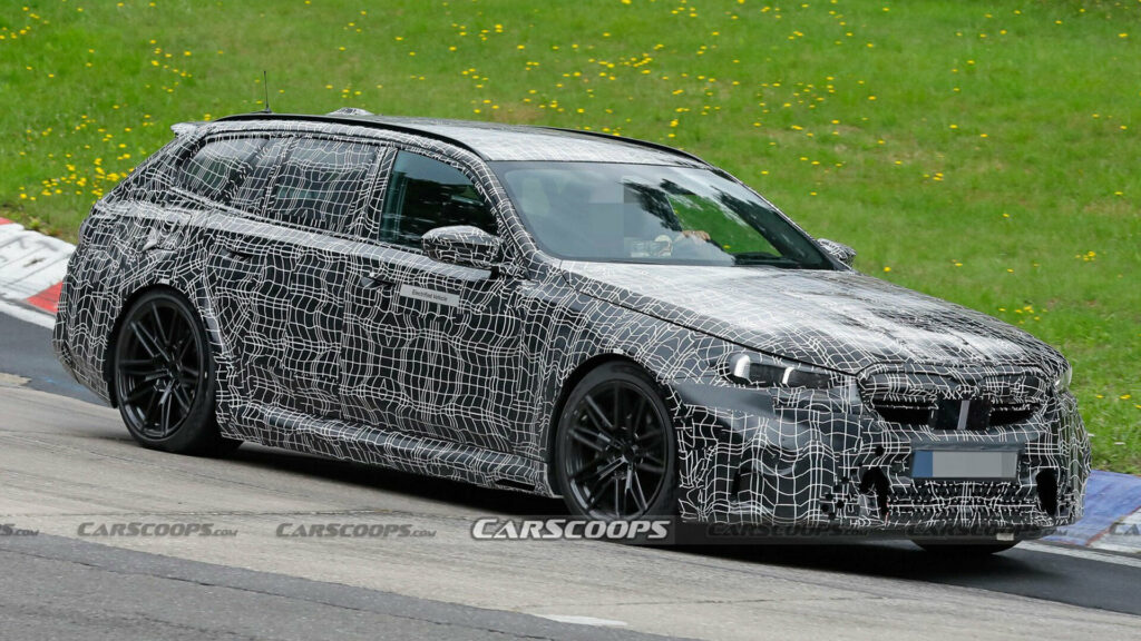  2025 BMW M5 Touring Hits The Track As It Prepares To Hunt High-Performance Crossovers