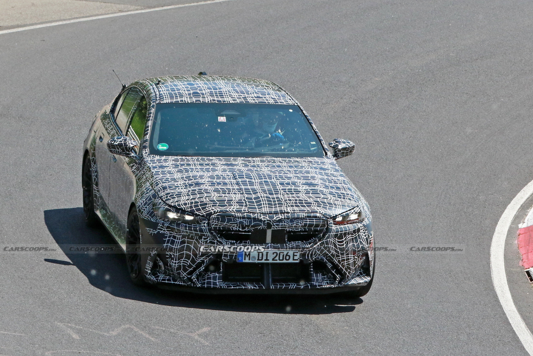 Is This The 2025 BMW M5 Showing Us Its Angular Rear-End Way Ahead Of ...