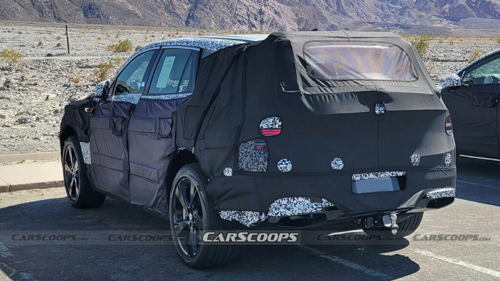  2025 Genesis GV90 Spied As An Electric Range-Topping SUV
