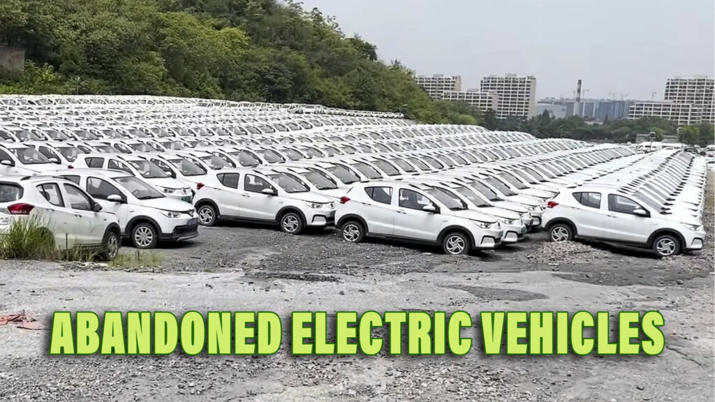  The Real Story Behind China’s Graveyards Of Abandoned EVs