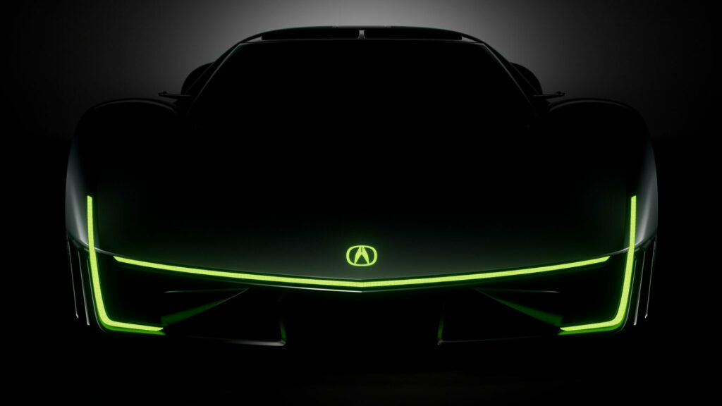  Acura Electric Vision Concept Makes Surprise Debut, Likely Hints At Next-Gen NSX