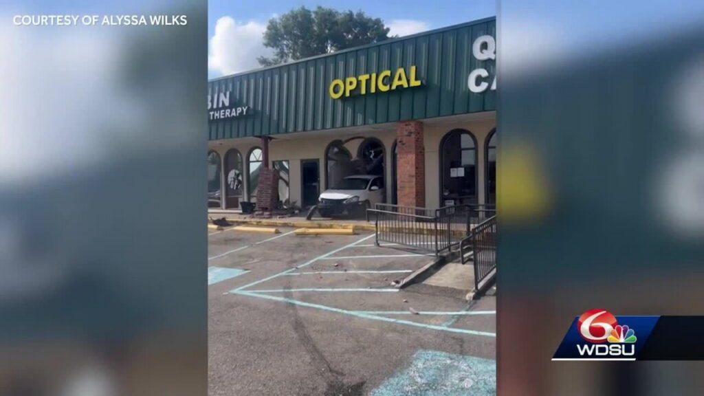  78 Year-Old Likely Experiencing Medical Event Crashes Into Two Businesses Before Fleeing