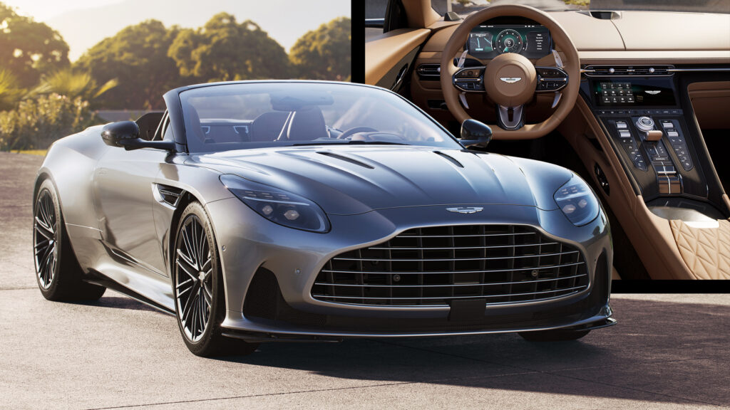  New Aston Martin DB12 Volante Is A Topless Temptation With A 671-Hp V8