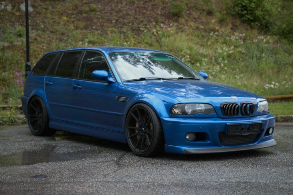 Tuned BMW E46 M3 Touring Conversion With 567 HP Is Listed For $60k