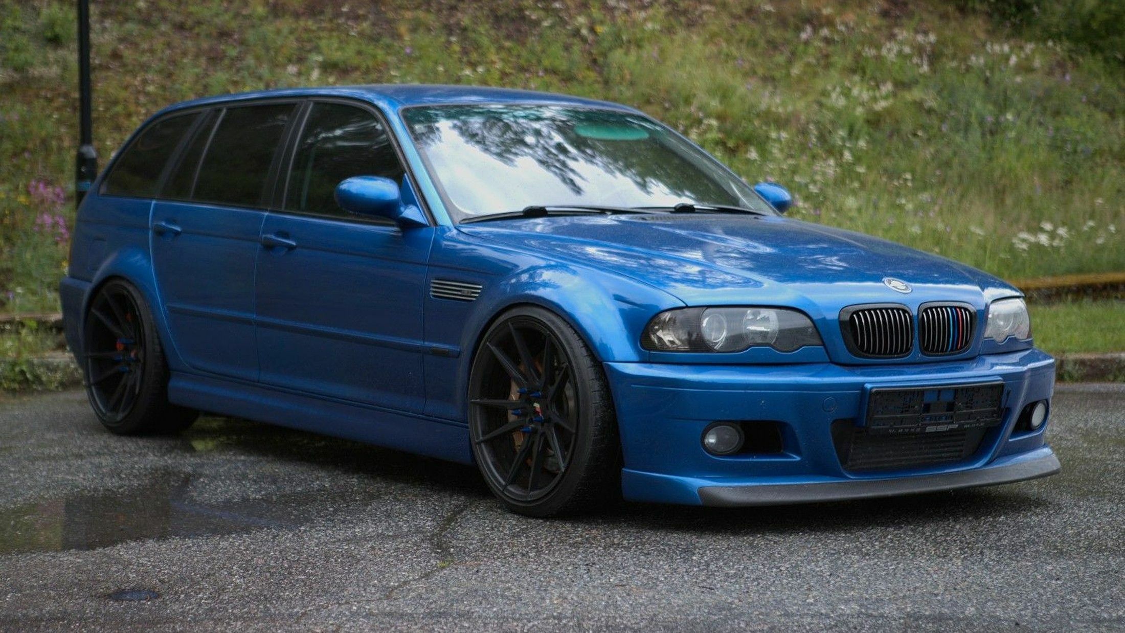 Tuned BMW E46 M3 Touring Conversion With 567 HP Is Listed For $60k