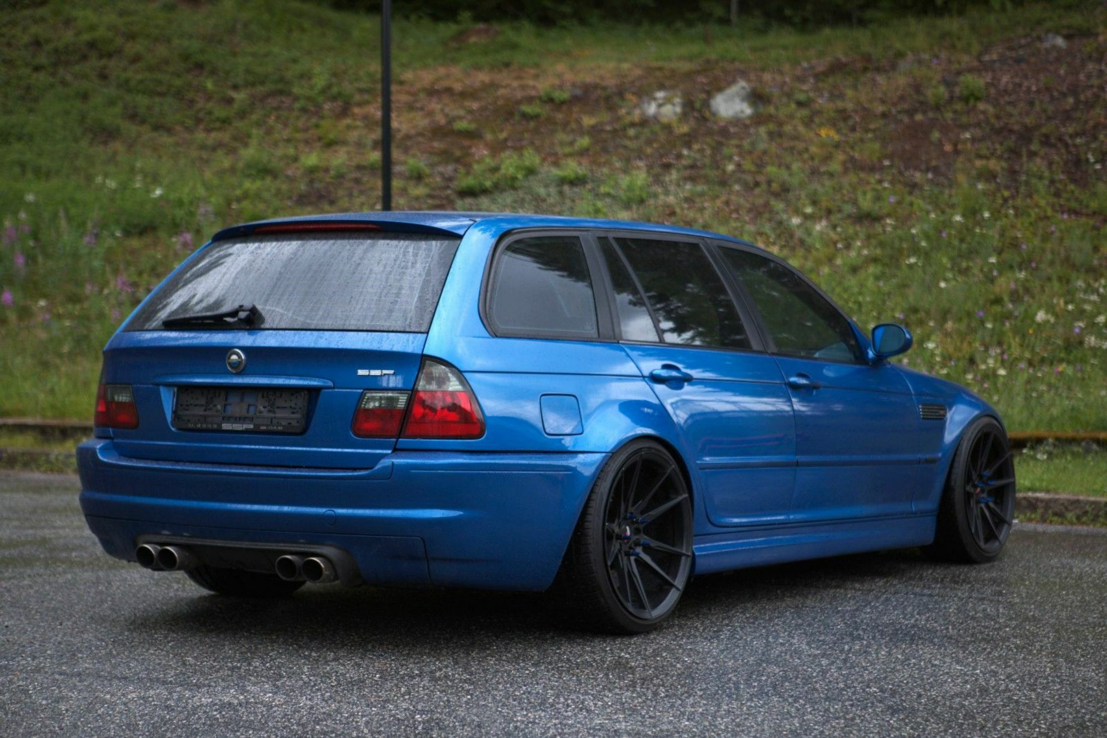 Bmw E46 Wagon POSTER BMW E46 TOURING (A4 A3 A2 Sizes) Art Print