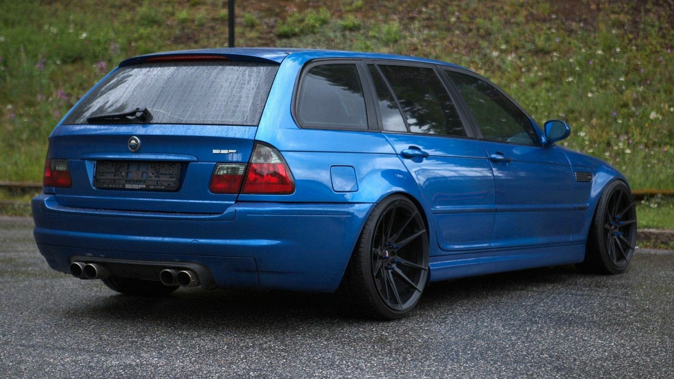 Tuned BMW E46 M3 Touring Conversion With 567 HP Is Listed For $60k