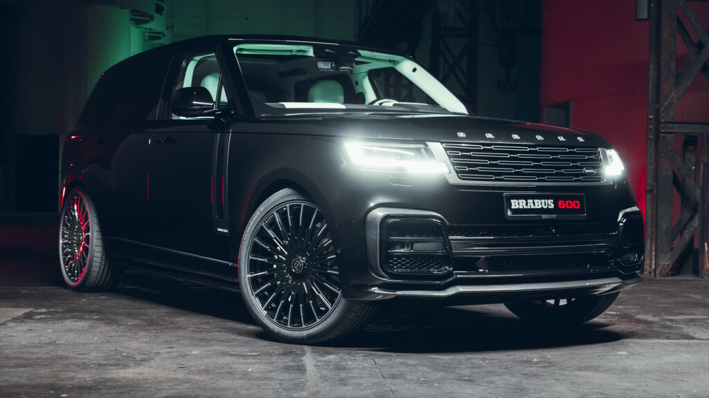  Brabus 600 Is A Range Rover P530 With A Pistachio Green Interior