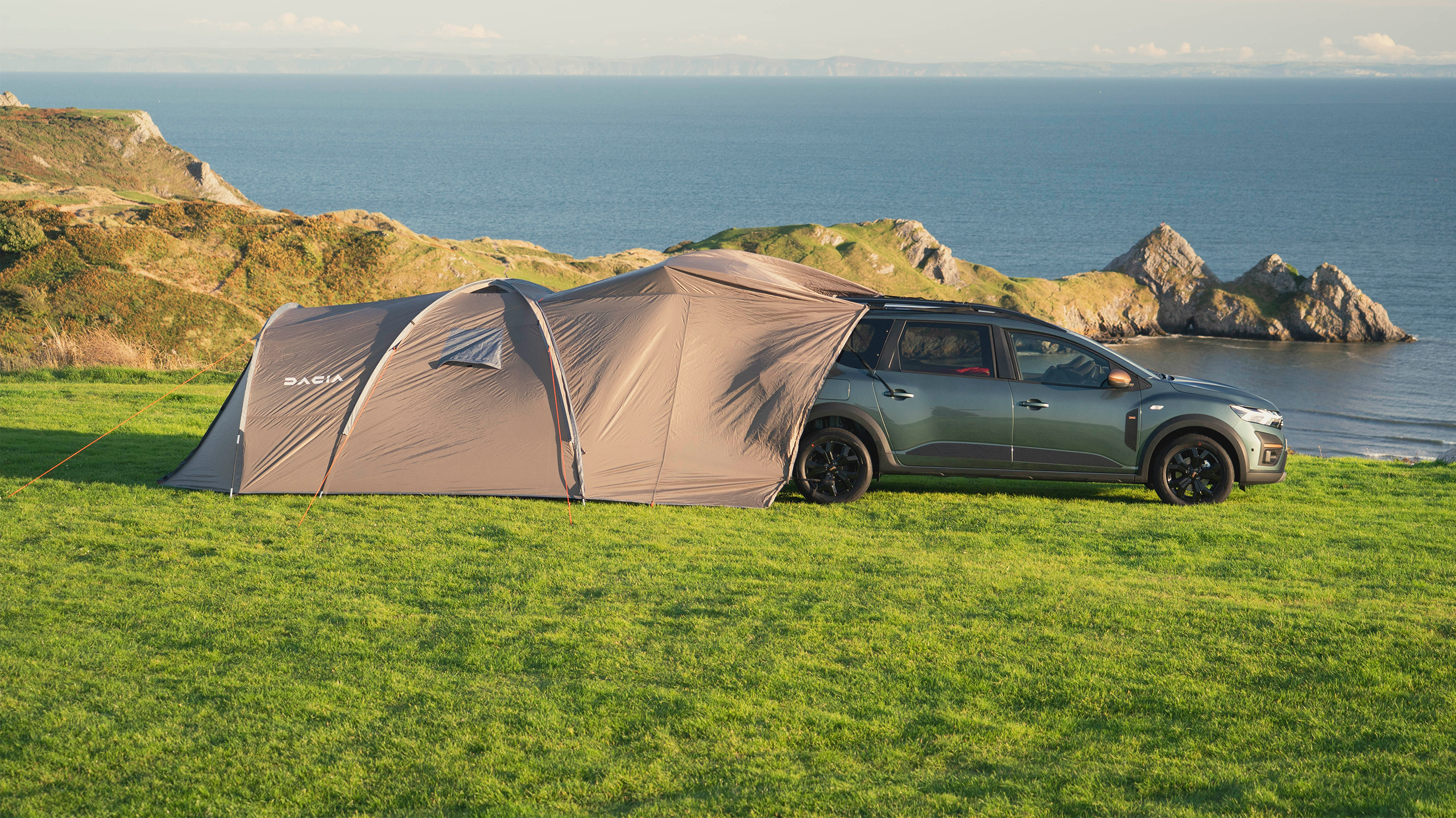 Dacia's New Tailgate Tent Turns Your Car Into a Glamping Oasis